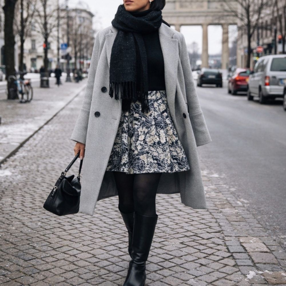 BCBG Skater knit skirt